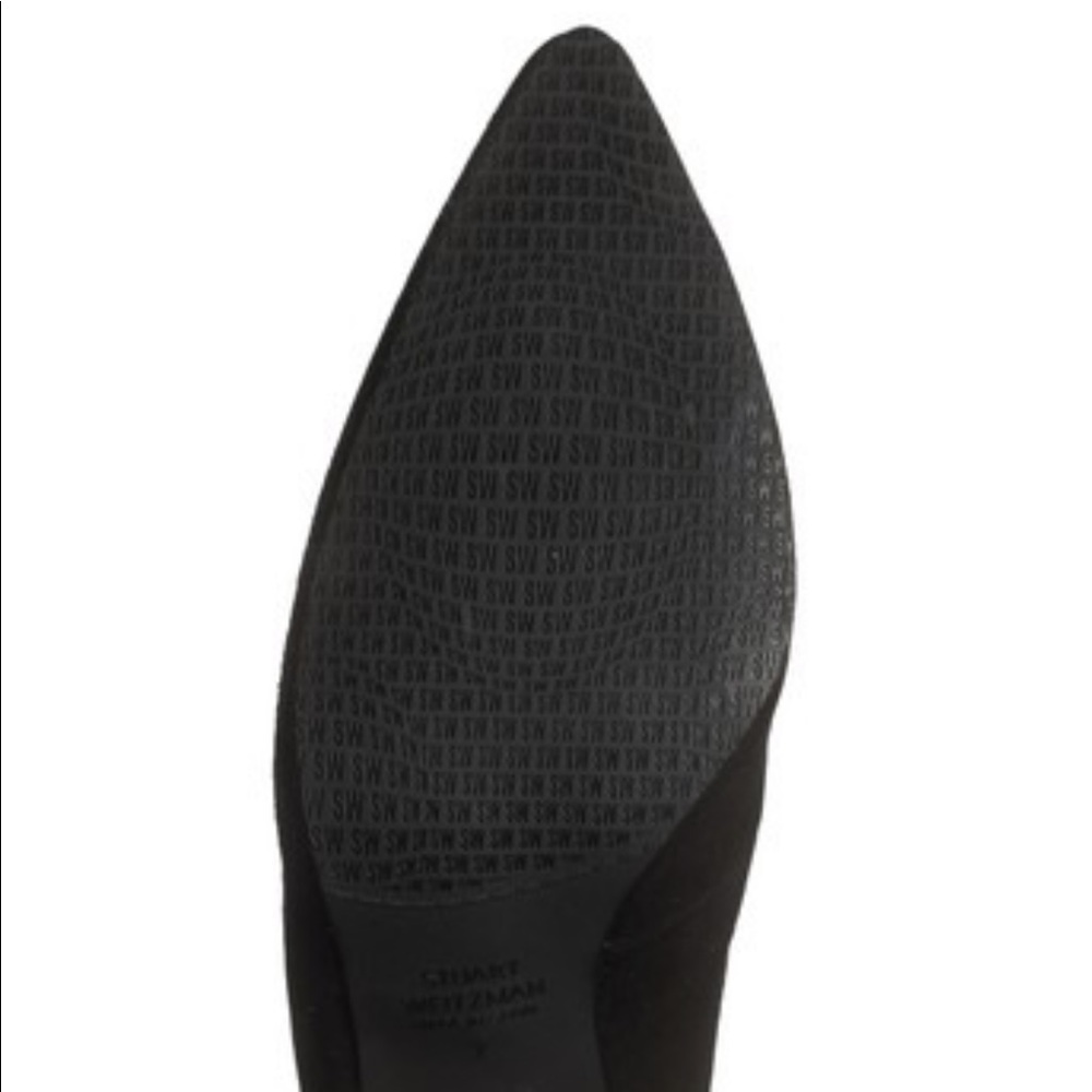 Stuart Weitzman suede cling bootie - new Sz 6 - Picture 8 of 8
